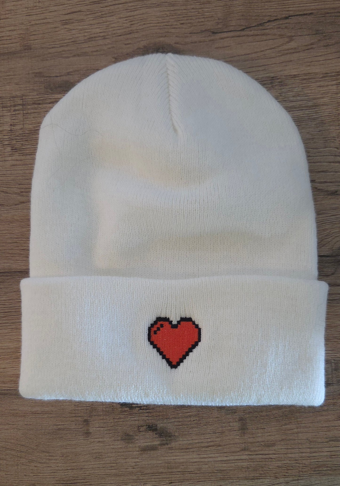 Bonnets Pixel heart