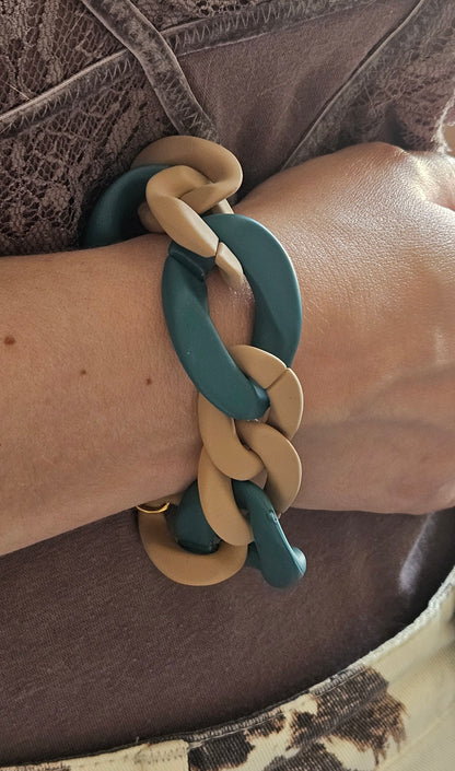 Bracelets maillons côté évasion