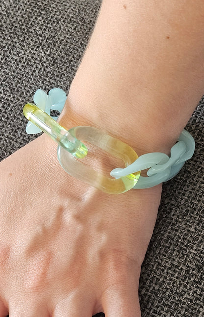Bracelets maillons côté évasion