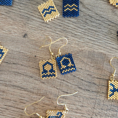 Boucles d'oreilles Astrée