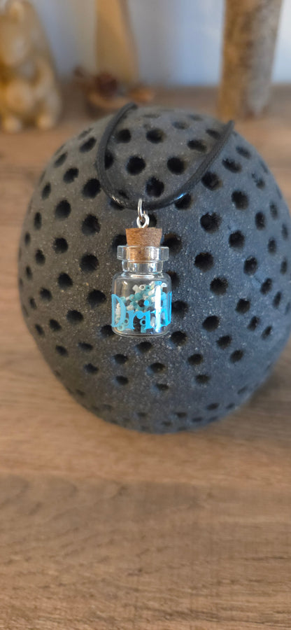 Collier "Drink me"