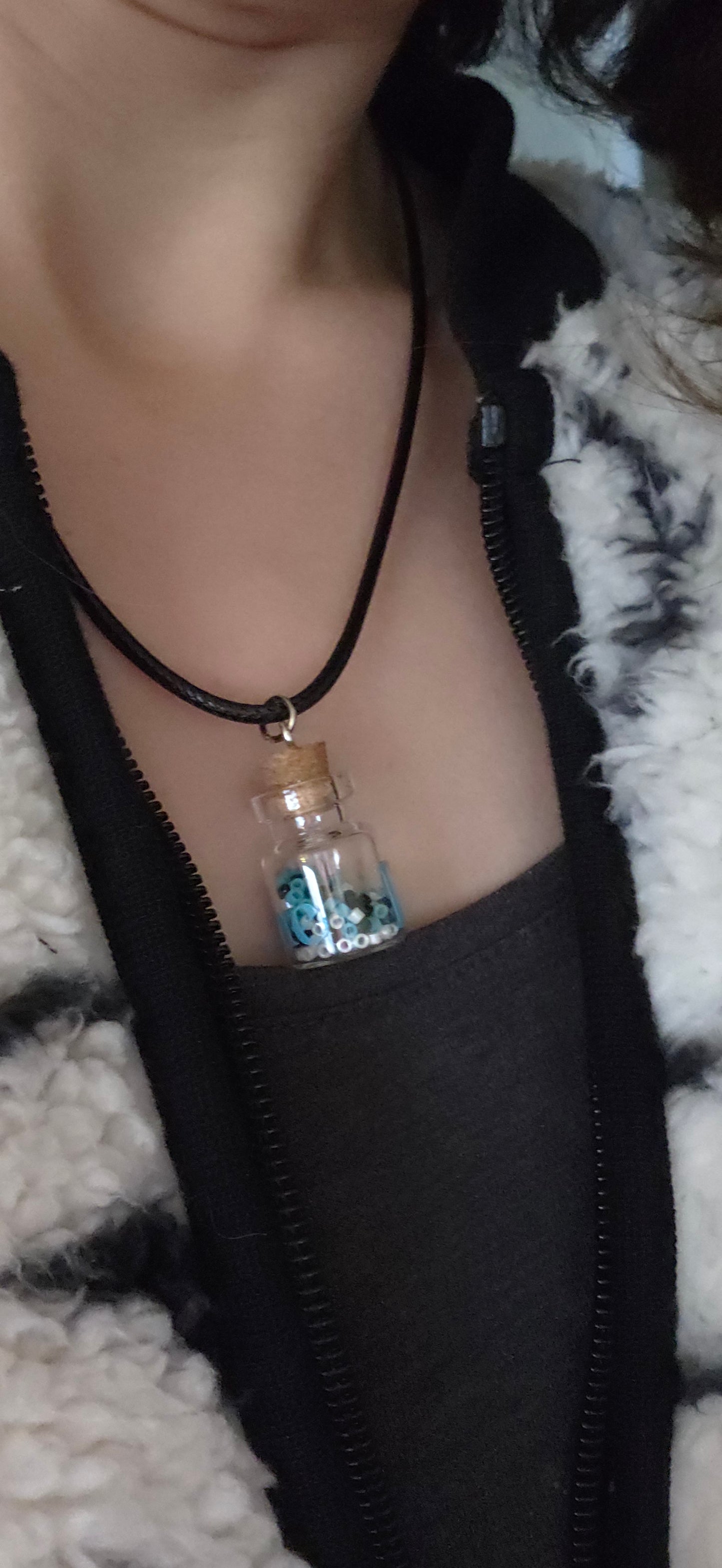 Collier "Drink me"