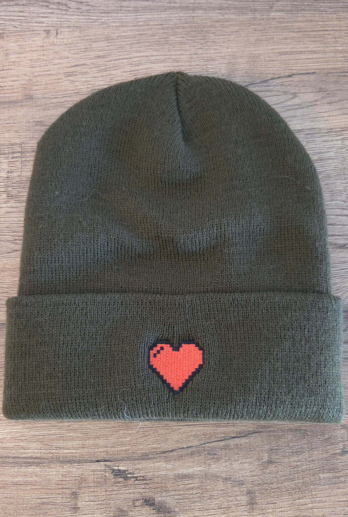 Bonnets Pixel heart