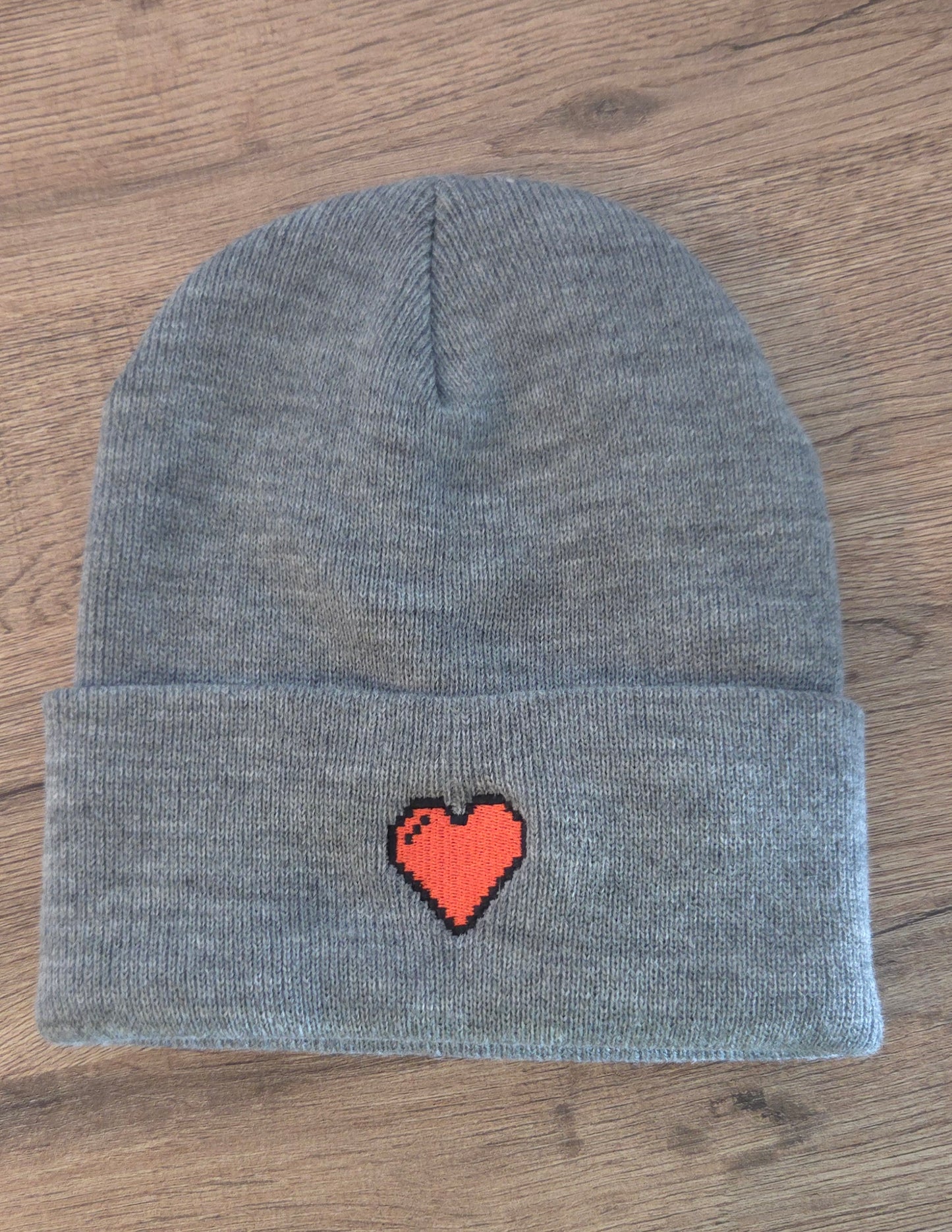 Bonnets Pixel heart