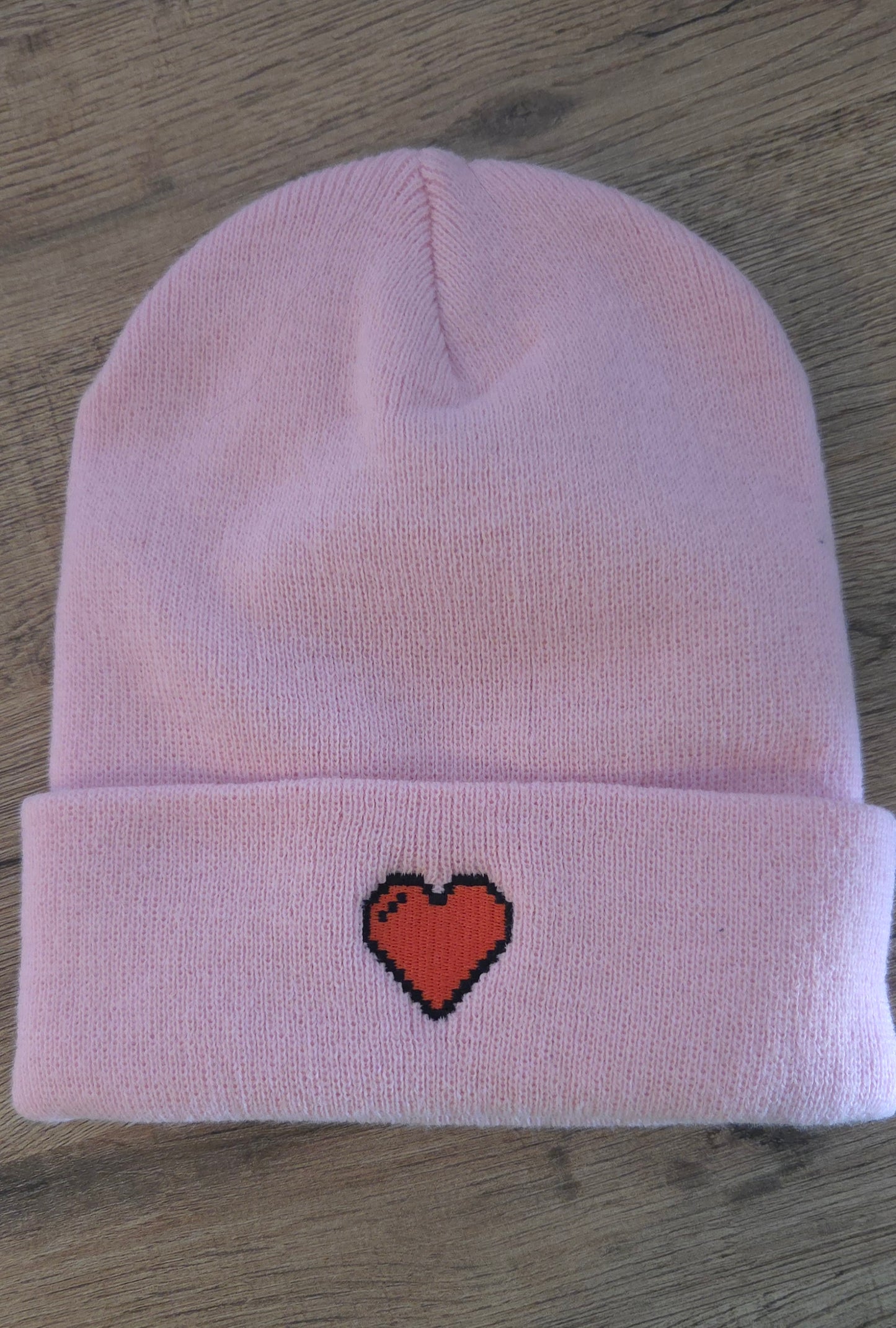Bonnets Pixel heart