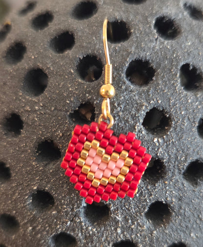Boucles d'oreilles Accroche-cœur