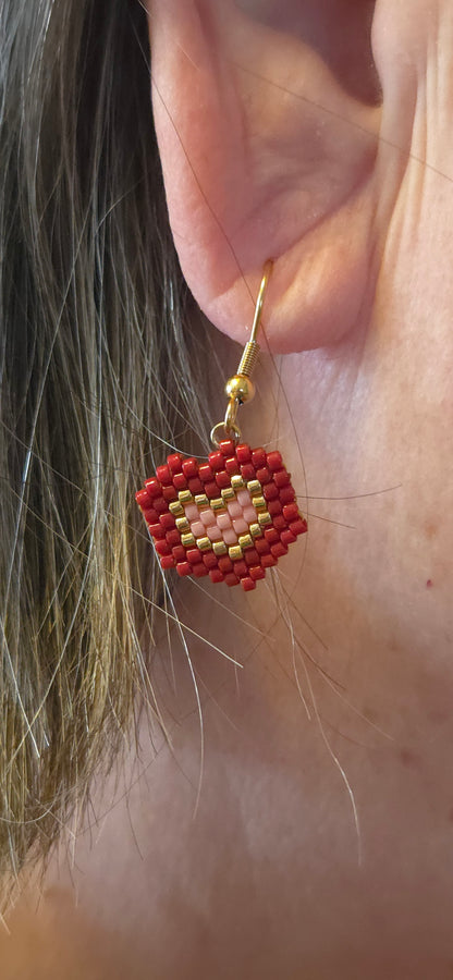 Boucles d'oreilles Accroche-cœur
