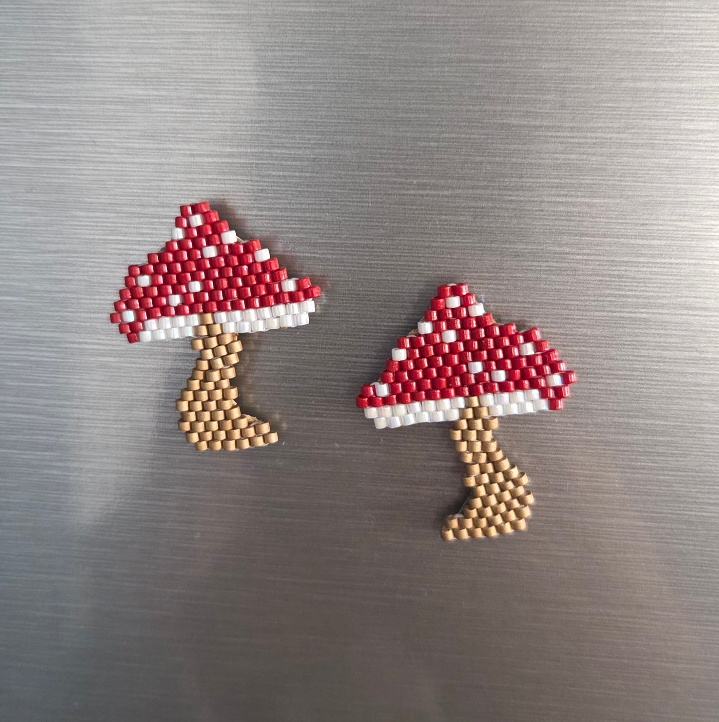 Broches ou magnets Champignon amanite