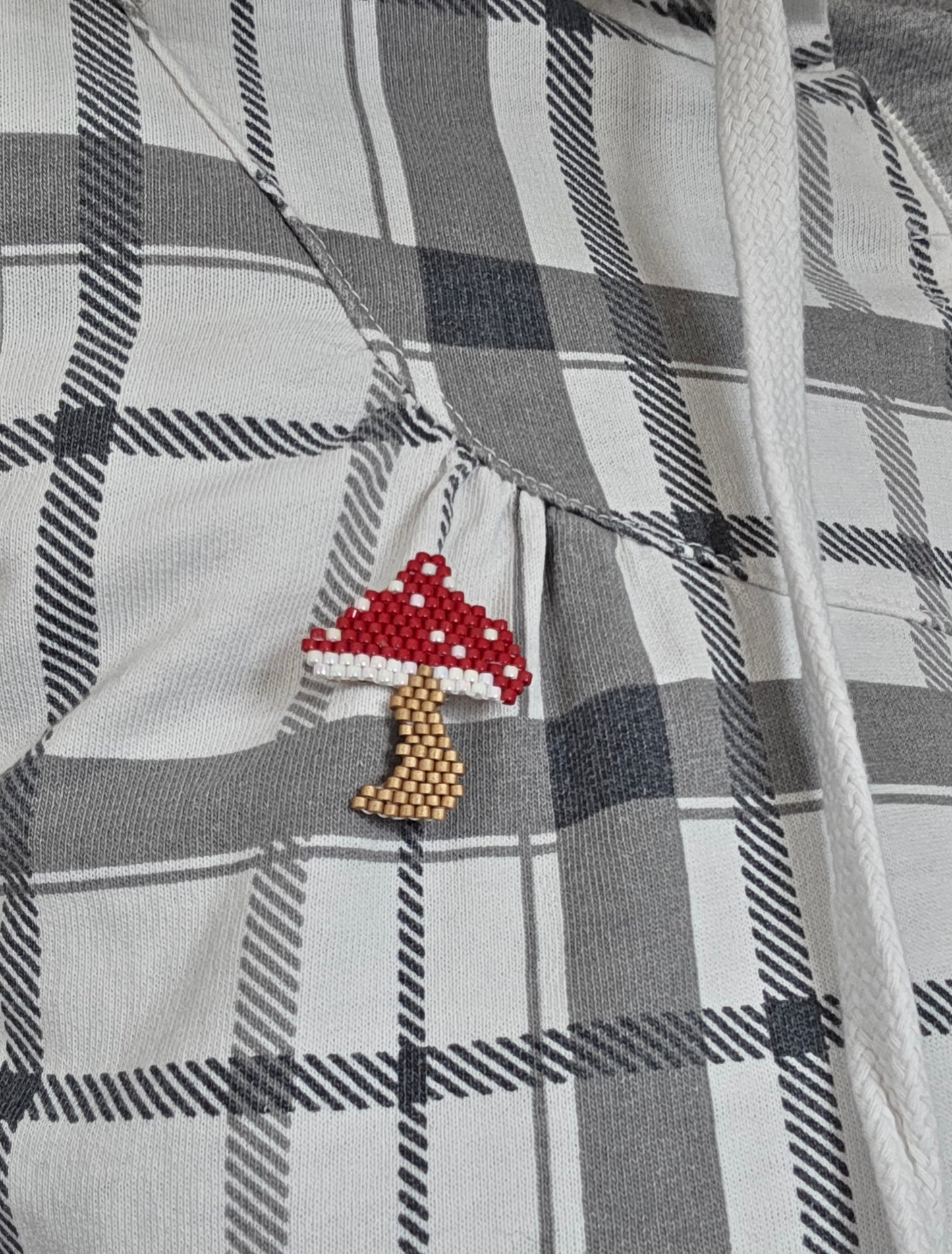 Broches ou magnets Champignon amanite