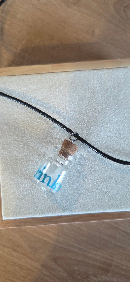 Collier "Drink me"