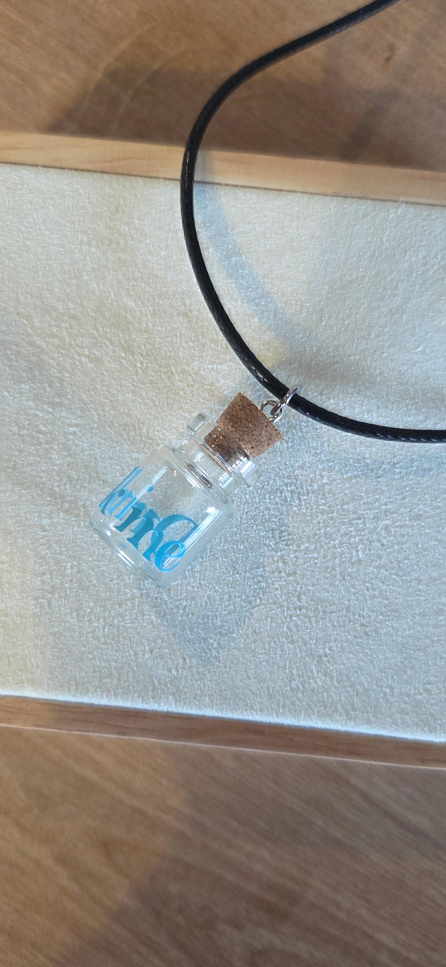 Collier "Drink me"