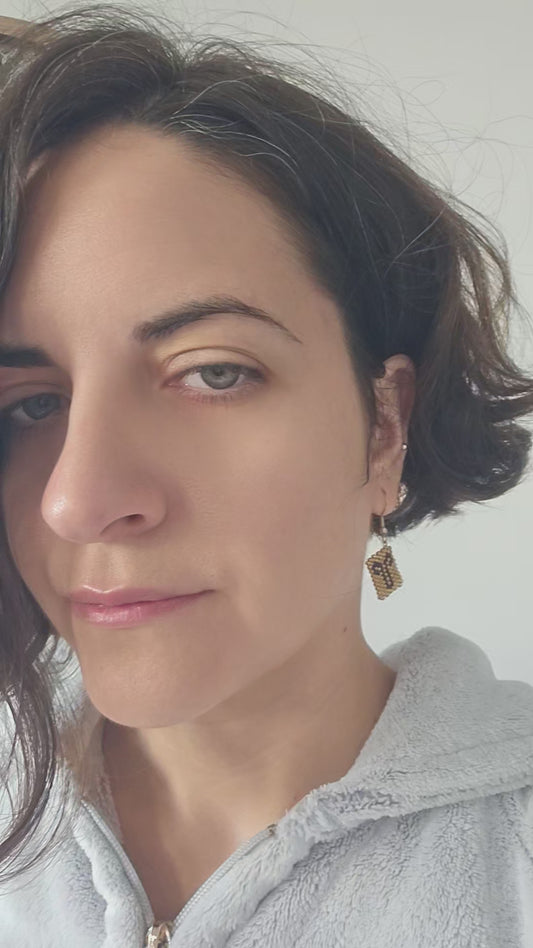 Boucles d'oreilles Astrée